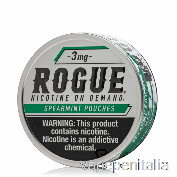 Vape In Italia Buste Di Nicotina Canaglia - Menta Verde 3 Mg